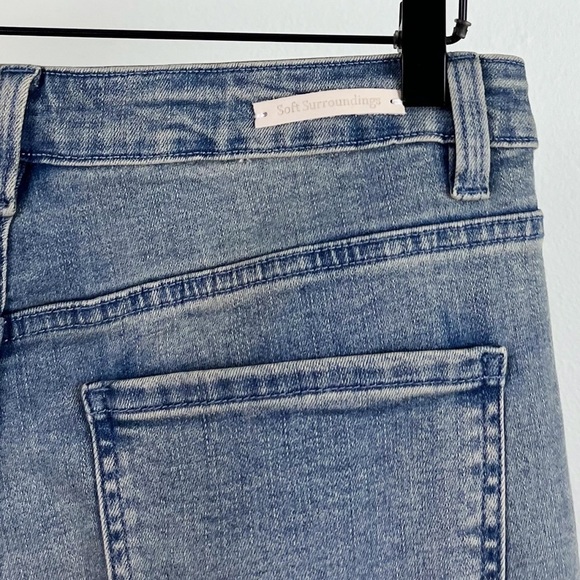 Soft Surroundings Ultimate Denim High Rise Bootcut Jeans Medium Wash - Picture 4 of 6